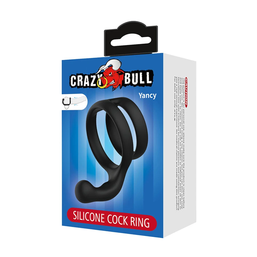 CRAZY BULL - YANCY DOPPELTER HODENRING SCHWARZ